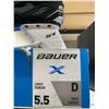 Image 2 : Bauer S23 X Hockey Skate Size 5.5 D Width