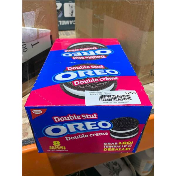 Christie Double Stuff Oreo Cookies 8 per Pack x's 10