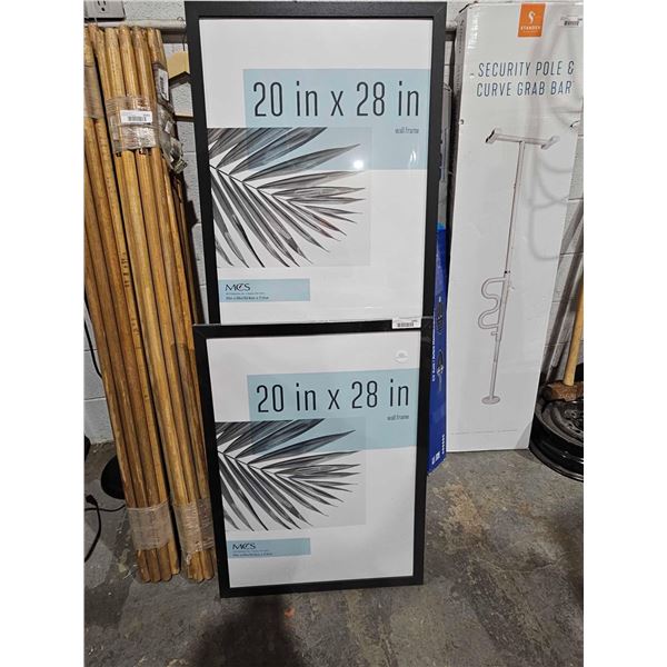 Lot of 2 20x28" Lightweight Poster Frames
