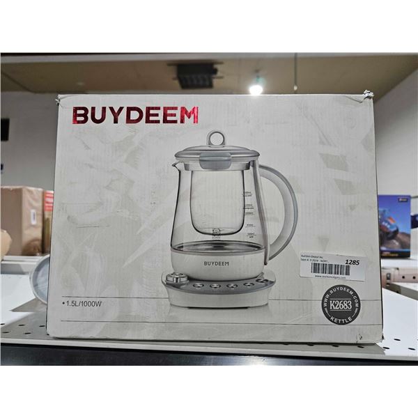 BuyDeem Glass Cordless Kettle
