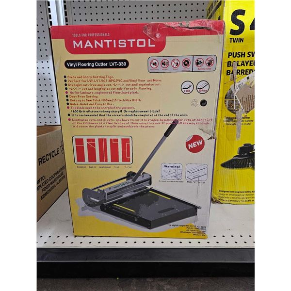 MantisTol 13" Pro Vinyl Floor Cutter LVT-330