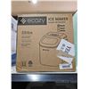 Image 2 : ecozy Portable Countertop Ice Maker - 9 Ice Cubes in 6 Minutes, 26 lbs Daily Output, Self-Cleaning w