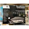 Image 3 : Typhoon Waterproof Boat Cover  Size C Fits 16' to 18.5' Boats