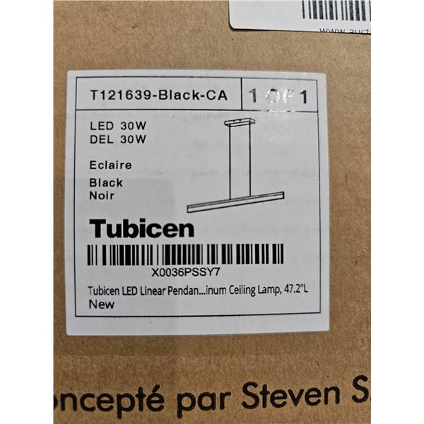 Tubicen LED Hanging Linear 42 incg long Pendant Light