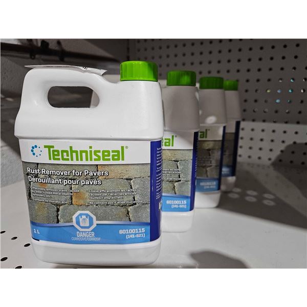 Techniseal Rust Remover Lot of 4 x 1L