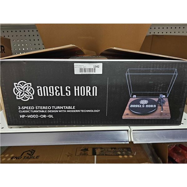 Angels Horn 2 Speed Stereo Turntable