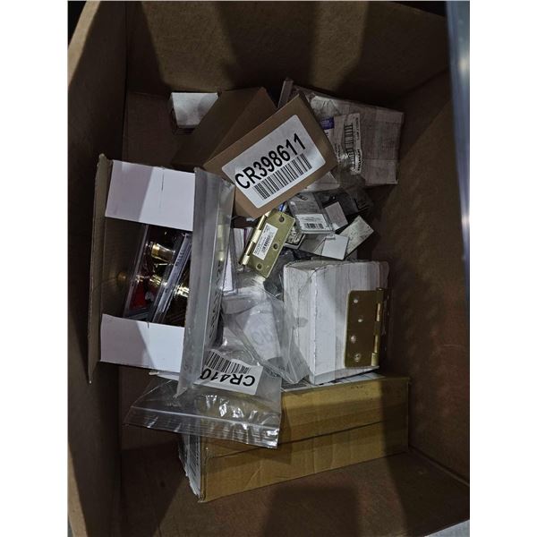 Bulk Lot of Assortted Fasteners & Building Supplies