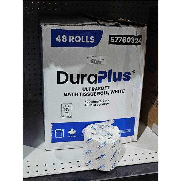 Dura Plus Individually Wrapped Bathroom Tissue Rolls - 48 Count