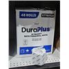 Image 1 : Dura Plus Individually Wrapped Bathroom Tissue Rolls - 48 Count