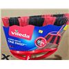 Image 2 : Lot of 2 Vileda Super Angle One Sweep Brooms