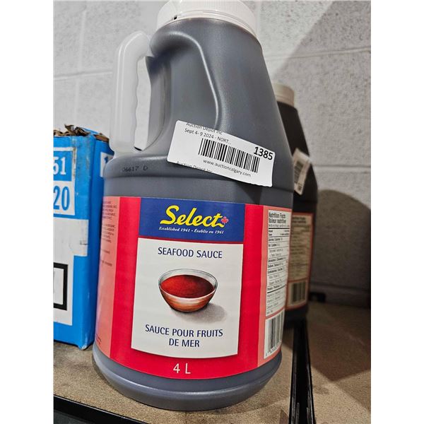 Select Restaurant Seafood Sauce 4L