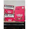 Image 1 : Nakd fruit & nut bars Lot of 4 x 18x35g boxes
