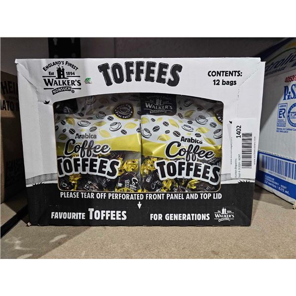 Walkers Toffees Imported case 12 x 1450g