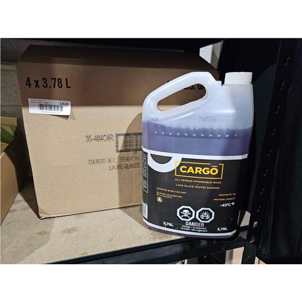 Cargo All season windshield wash 4 x 3,78L case