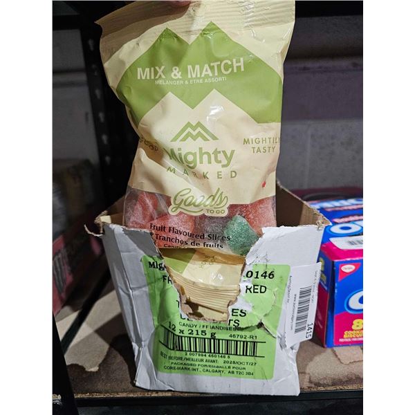 Mighty Mark Fruit SLices 12 x 215g