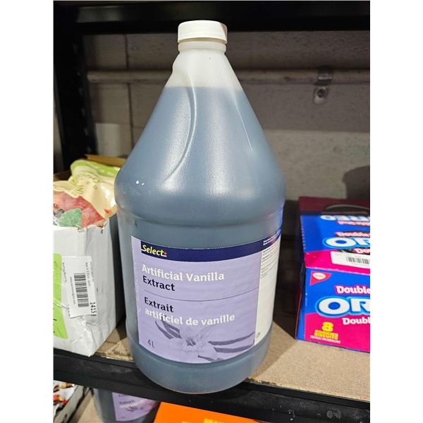 Artificial Vanilla Extract Restaurant 4L