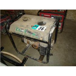 EX-CELL EXGB5010-2 5000 WATT PORTABLE GENERATOR, s/n N/A: