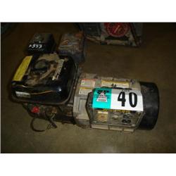 WACKER GENERATOR WITH HONDA 5.5 GAS ENGINE