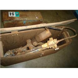 HYDRAULIC 12in. CAST IRON PIPE CUTTER, s/n N/A: