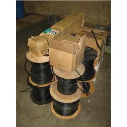 11 SPOOLS COAX CABLE