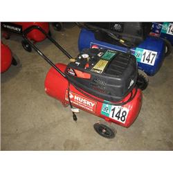 HUSKY 8 GALLON ELECTRIC  AIR COMPRESSOR, s/n N/A: