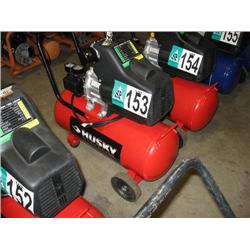 HUSKY 8 GALLON ELECTRIC  AIR COMPRESSOR, s/n N/A: