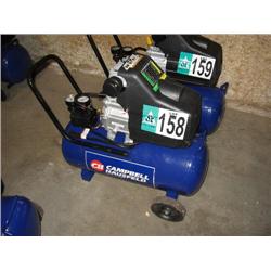 CAMPBELL HAUSFIELD 8 GALLON ELECTRIC  AIR COMPRESSOR, s/n N/A: