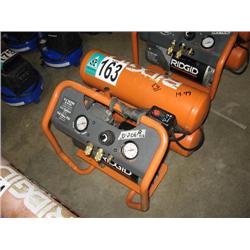 RIDGID 4.5 GALLON ELECTRIC  AIR COMPRESSOR, s/n N/A: