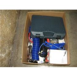 QUANTITY OF ASSORTED AIR COMPRESSOR ACCESSORIES