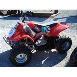 500 WATT ELECTRIC ATV, s/n BA0906RD052200211: