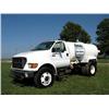 Image 1 : FORD F750XL SUPER DUTY 2,000 GALLON S/A WATER TRUCK, s/n 3FDPF7566YMA377383: