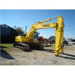 KOBELCO SK250 LC HYDRAULIC EXCAVATOR, s/n LL09U0816: