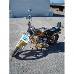 SUNL 50CC 3/4 HARLEY MOTORCYCLE, s/n LS2M2FWS040000765: