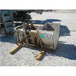 ARKANSAS STATE HYDRAULIC CURB MOLD MULE