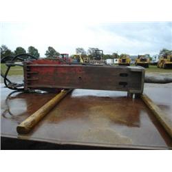 RAMMER S-83 8,000# HYDRAULIC HAMMER, s/n 87BBA0049: