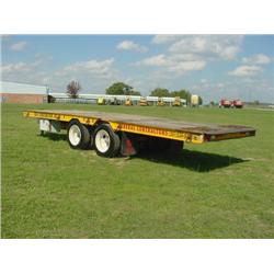 LACROSSE 10 TON 26ft. T/A TILT DECK TRAILER, s/n 9754-2: