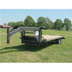 PULL DO 25ft. T/A GOOSENECK TRAILER, s/n 1P9WU2522YL375234: