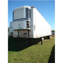 UTILITY 53ft. X 102in. T/A REEFER TRAILER, s/n 1UYVS2532NU716415: