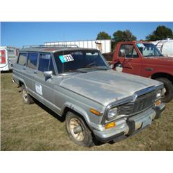 JEEP WAGONEER 4 X 4 SUV, s/n 1JCNJ15U4FT114593: