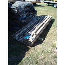 QUANTITY OF 6in. SIDEWALK FORMS (15 COUNT)