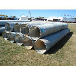 QUANTITY OF GALVANIZED CORRAGATED CULVERT PIPE