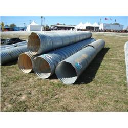 QUANTITY OF GALVANIZED CORRAGATED CULVERT PIPE