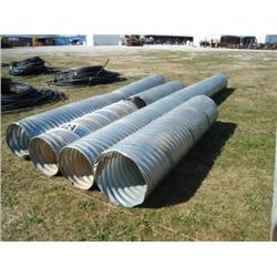 QUANTITY OF GALVANIZED CORRAGATED CULVERT PIPE