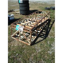 SET OF STEEL TRAILER HD LOADING RAMPS