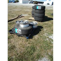 QUANTITY OF SPARE TIRES & WHEELS