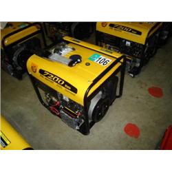 LYNX SY7200 WATT PORTABLE GENERATOR, s/n N/A