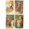 Image 2 : Santa Claus Christmas Holiday Greeting Postcards 26