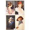 Image 1 : Signed Artist Pretty Lady Greeting Postcards 36