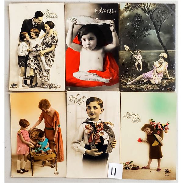 Real Photo Children - Tinted & Holidays 120 Postcards