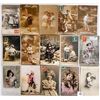 Image 3 : Real Photo Children - Tinted & Holidays 120 Postcards